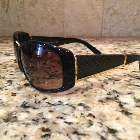 Brown Jimmy Choo Sunglasses w/ Case main image 4